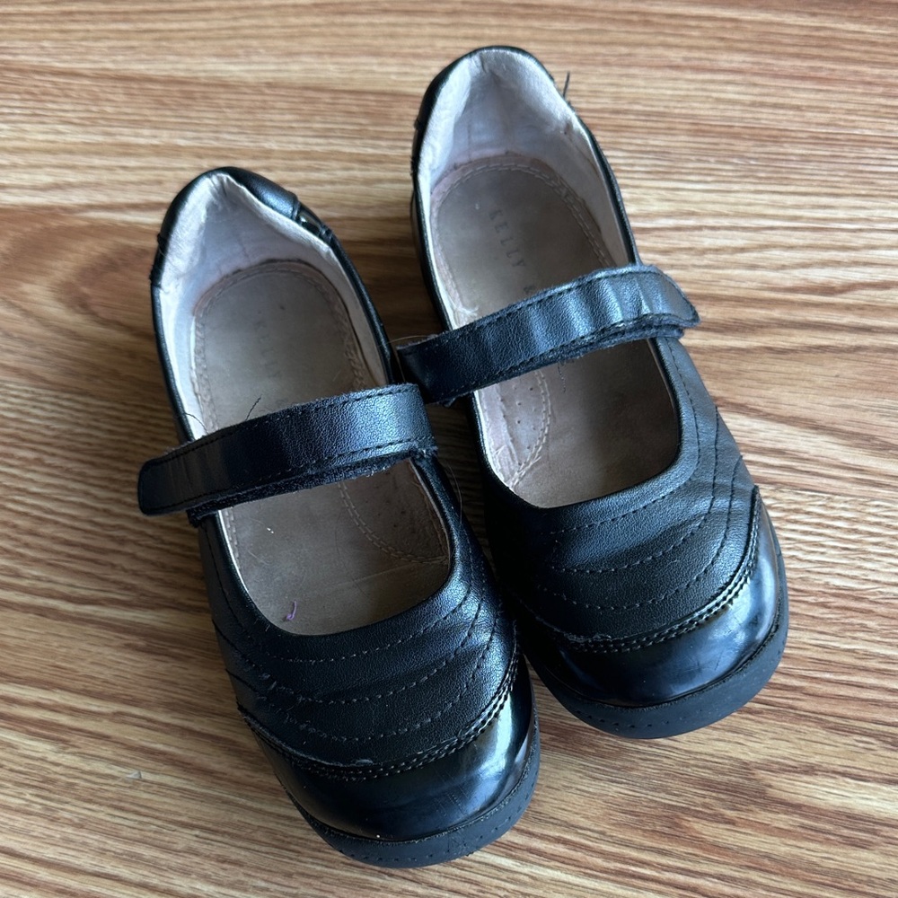 Kelly & Katie Black Kids Dress Shoes